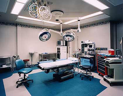 Operating room at OrthoArkansas Surgery Center